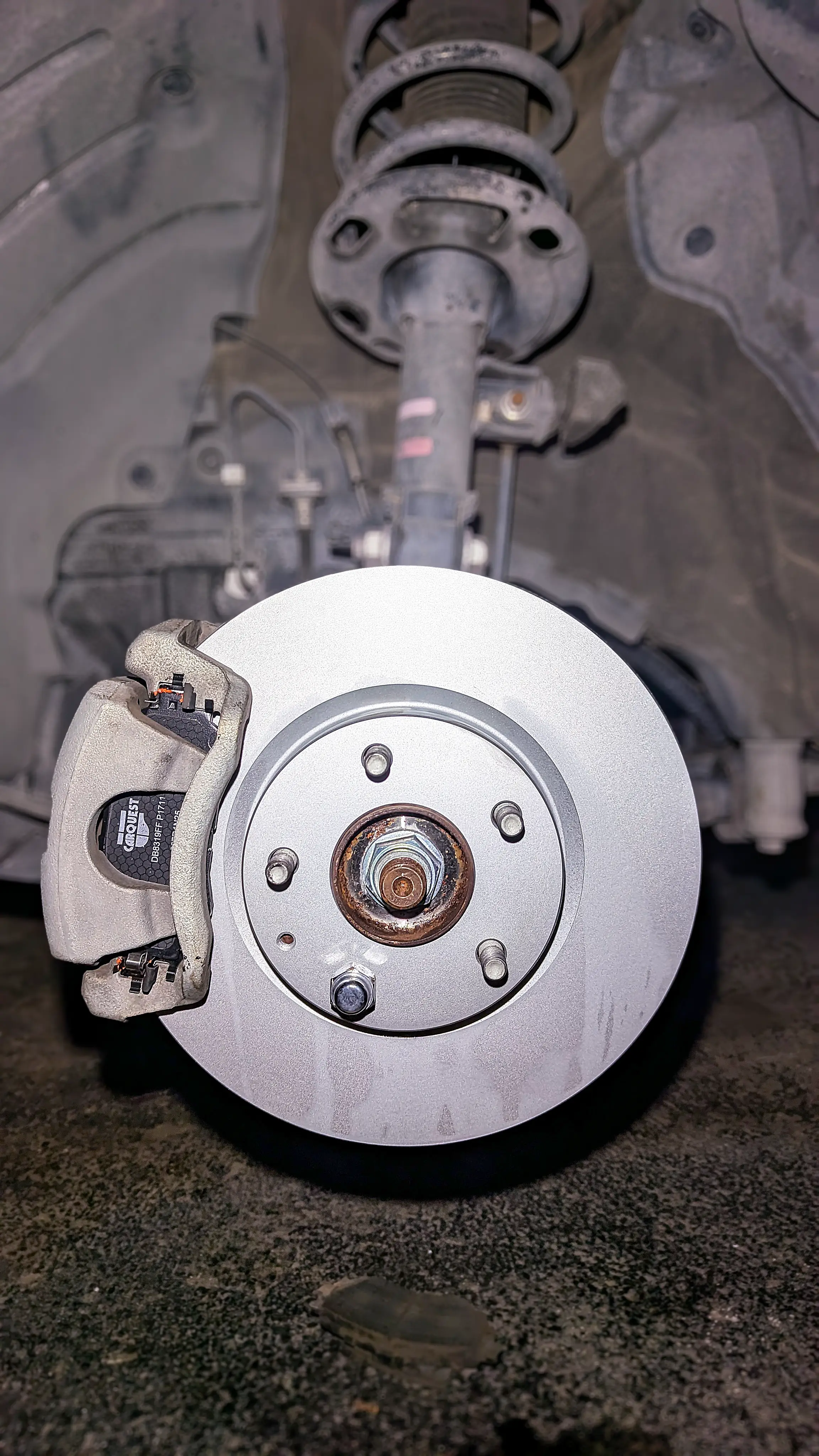 Front Brake Pads & Rotors Replacement on 2015 Mazda 6 in Stone Oak