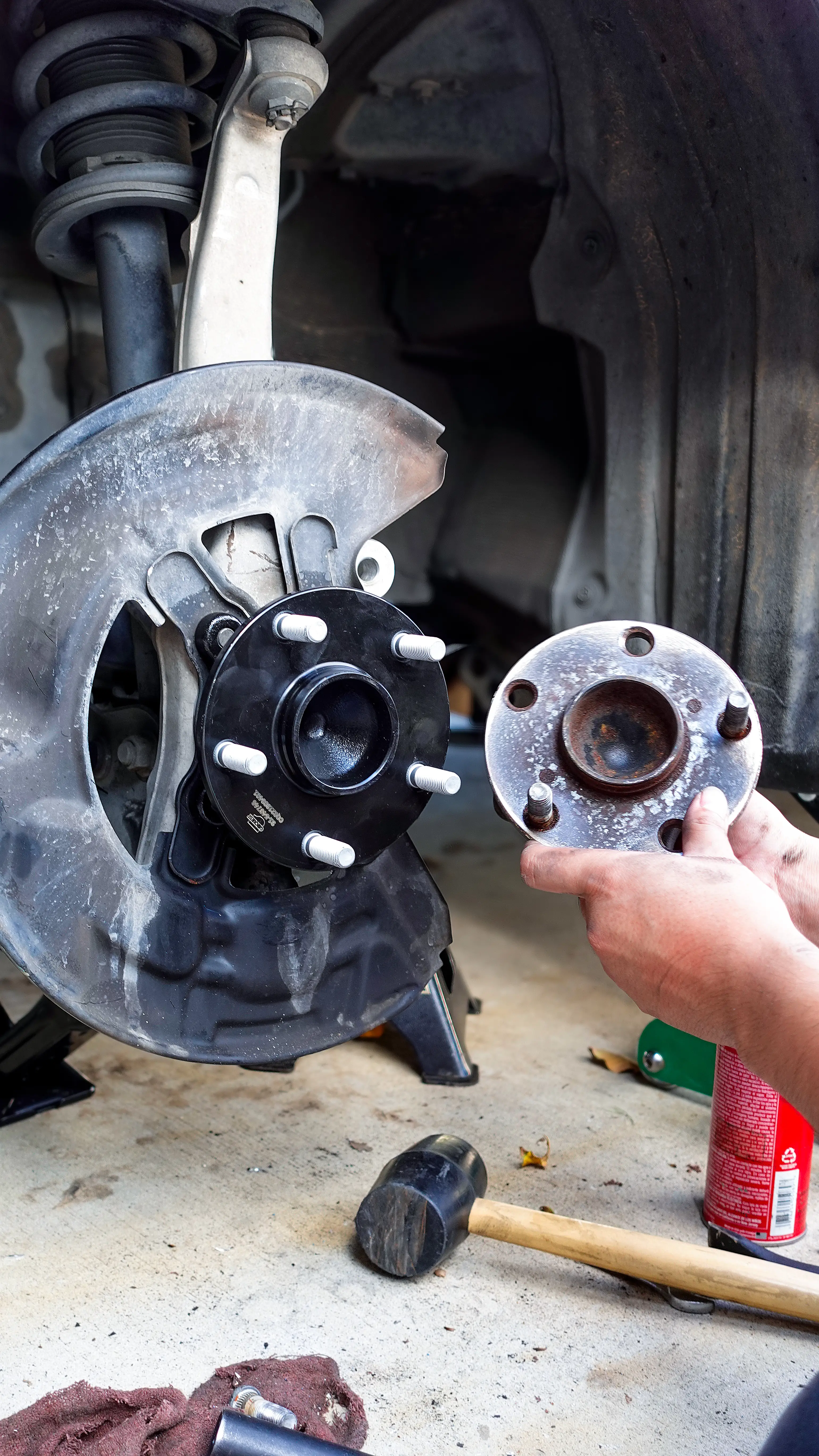 Wheel Bearing Replacement on 2016 Lexus IS 200t